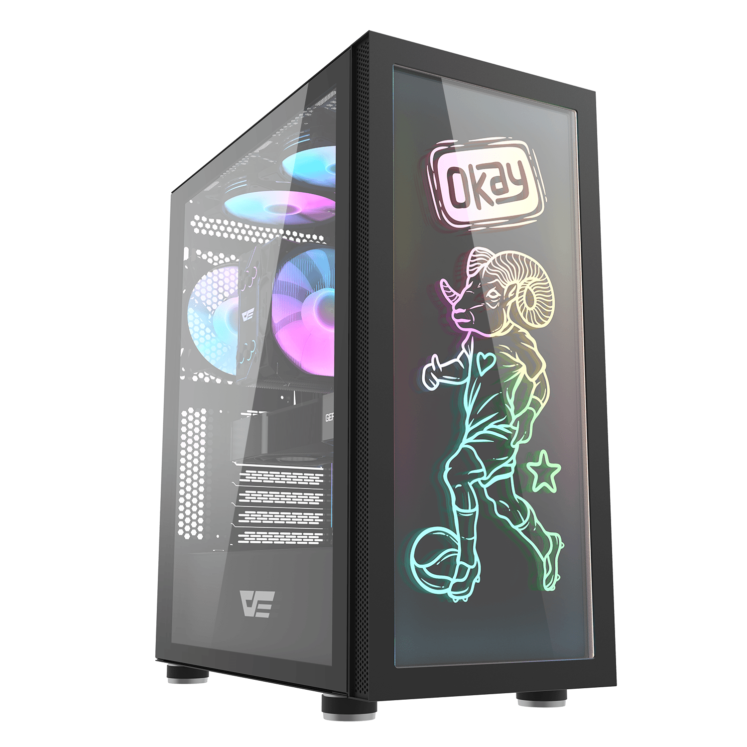 DarkFlash Casing DK210 Graffiti Black DarkFlash Casing DK210 Graffiti Black